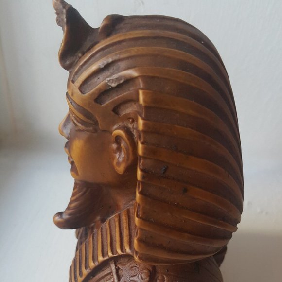 King Ramses II mini polyester statue (hand-carved/ made) - Picture 14 of 15